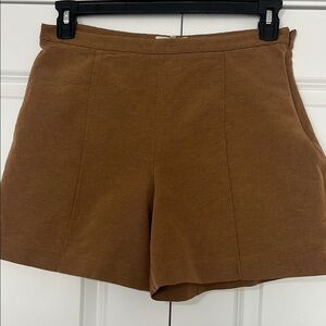 Vince Brown Women's high waisted Shorts